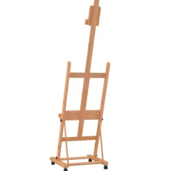 vidaXL Schildersezel 55x53,5x178 cm massief beukenhout
