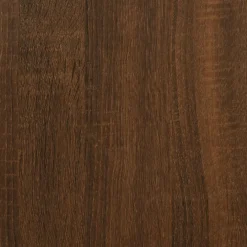 vidaXL Schoenenbankje 70x42,5x50 cm bewerkt hout bruin eikenkleur