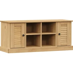 vidaXL Schoenenbank VIGO 106x35x45 cm massief grenenhout