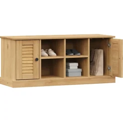 vidaXL Schoenenbank VIGO 106x35x45 cm massief grenenhout