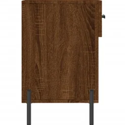 vidaXL Schoenenbank 102x35x55 cm bewerkt hout sonoma eikenkleurig