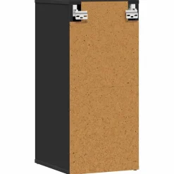 vidaXL Schoenenkasten 2 st 32x35x70 cm spaanplaat zwart