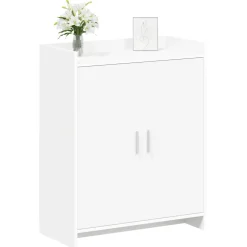 vidaXL Schoenenkast met opslag Wit 73,5 x 36 x 92 cm Bewerkt hout