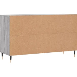 vidaXL Schoenenkast 102x36x60 cm bewerkt hout sonoma grijs