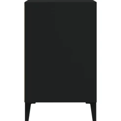 vidaXL Schoenenkast 102x36x60 cm bewerkt hout zwart