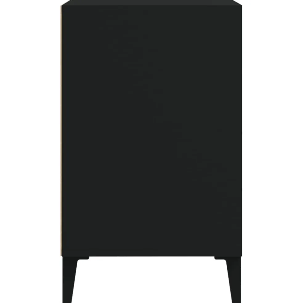 vidaXL Schoenenkast 102x36x60 cm bewerkt hout zwart