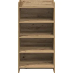 vidaXL Schoenenkast 48 x 36 x 92 cm Bewerkt hout Artisanaal eiken