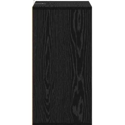 vidaXL Schoenenkast 60 x 35 x 70 cm Bewerkt hout Zwart eiken