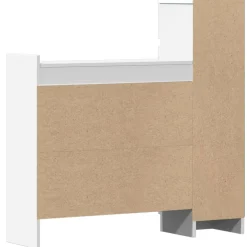 vidaXL Schoenenkast 100,5x28x100 cm bewerkt hout wit