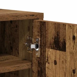 vidaXL Schoenenkast 60 x 35 x 70 cm Oud hout