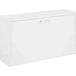 vidaXL Schoenen opbergkast 80x24x45 cm wit