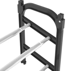 vidaXL Schoenenrek met 2 schappen verlengbaar 119x24x37 cm