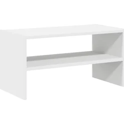vidaXL Schoenenrek stapelbaar 60x30x30,5 cm wit