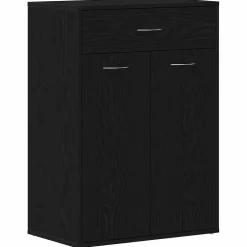 vidaXL Schoenenrek 54x34x100,5 cm bewerkt hout oud houtkleurig