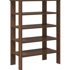vidaXL Schoenenrek 61x32x87,5 cm bewerkt hout bruin eikenkleurig