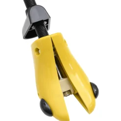 vidaXL Schoenspanners met schoenlepel EU 34-37 kunststof geel