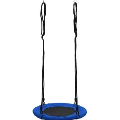 vidaXL Schommel 100 kg 60 cm blauw