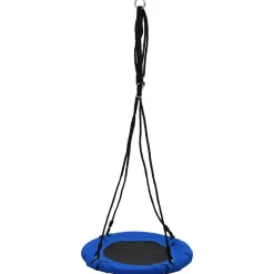 vidaXL Schommel 100 kg 60 cm blauw