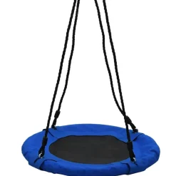 vidaXL Schommel 100 kg 60 cm blauw