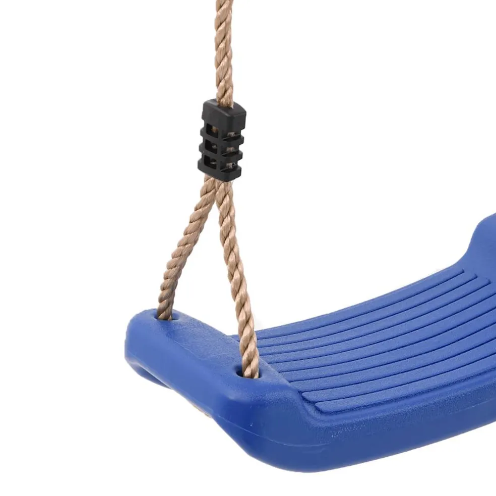 vidaXL Schommelset met schommels, ladder en klimtouw met schijven