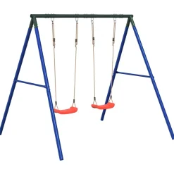 vidaXL Schommelset met 2 schommels
