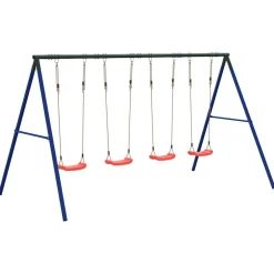 vidaXL Schommelset met 4 schommels