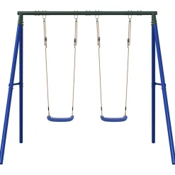 vidaXL Schommelset met 2 schommels