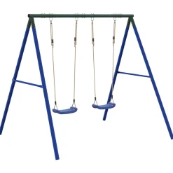 vidaXL Schommelset met 2 schommels