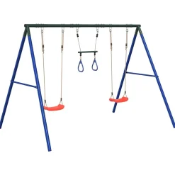 vidaXL Schommelset met schommels en trapeze