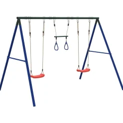 vidaXL Schommelset met schommels en trapeze