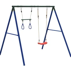 vidaXL Schommelset met schommel en trapeze
