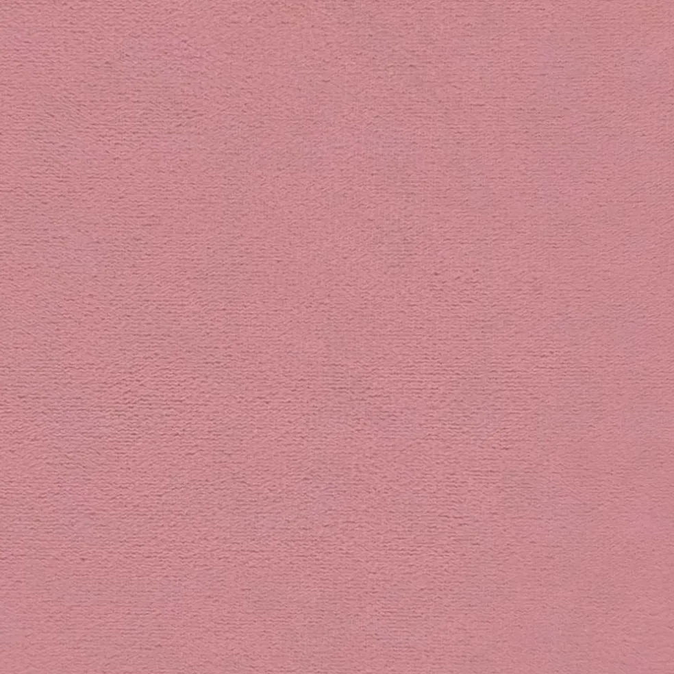 vidaXL Schommelstoel met voetenbank fluweel roze