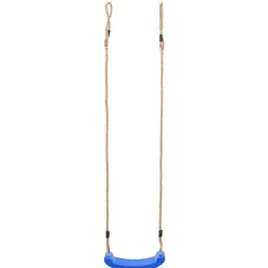vidaXL Schommelzitje voor kinderen blauw