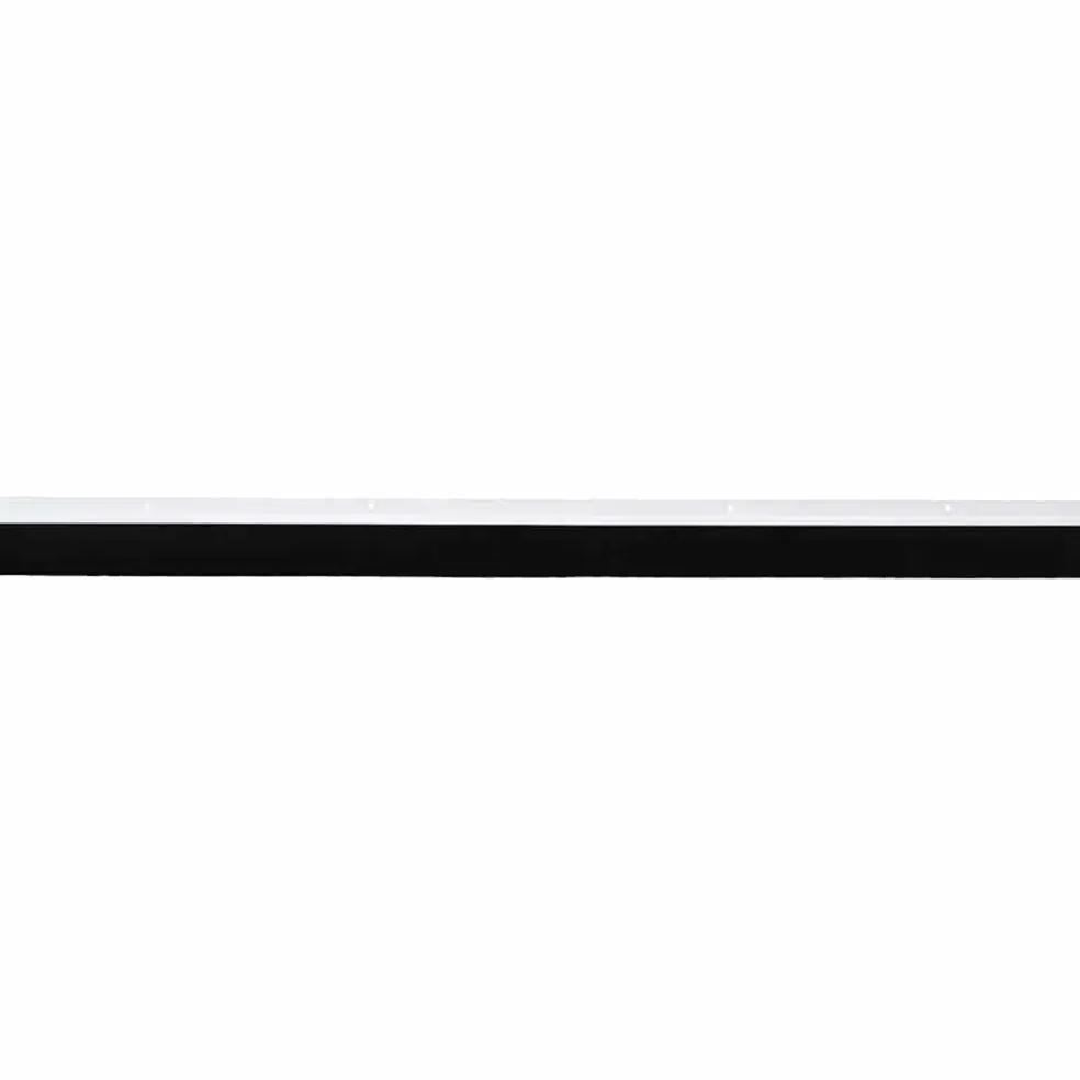 vidaXL Schroefbare Deurborstelafsluitingen 2 st Wit 100 cm