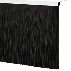 vidaXL Schroefbare Deurborstelafsluitingen 6 st Zilver 100 cm