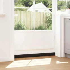 vidaXL Schroefbare Deurborstelafsluitingen 2 st Wit 100 cm