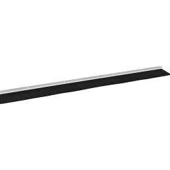 vidaXL Schroefbare Deurborstelafsluitingen 2 st Wit 100 cm