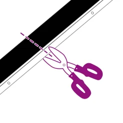 vidaXL Schroefbare Deurborstelafsluitingen 2 st Bruin 100 cm