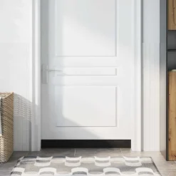 vidaXL Schroefbare Deurborstelafsluitingen 2 st Bruin 100 cm