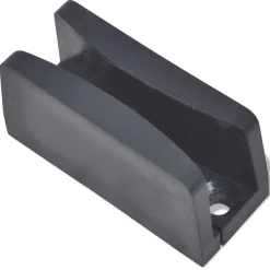 vidaXL Schuifdeur 178 cm glas en aluminium zilverkleurig