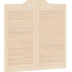 vidaXL Schuifdeuren 80 x 40 cm Massief grenenhout Naturel