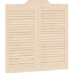 vidaXL Schuifdeuren 80 x 40 cm Massief grenenhout Naturel