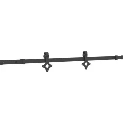 vidaXL Schuifdeur NARVIK Naturel en Zwart 70 x 210 cm (152,5 cm)