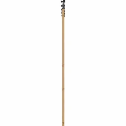 vidaXL Schuifdeur Naturel en Zwart 61 x 198,5 cm Massief grenenhout