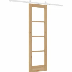 vidaXL Schuifdeur ORKDAL Naturel 61 x 198,5 cm