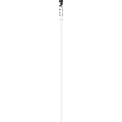 vidaXL Schuifdeur ORKDAL 83 x 202 cm Massief grenenhout Wit