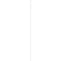 vidaXL Schuifdeur Wit 83 x 202 cm Massief grenenhout