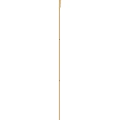 vidaXL Schuifdeur 76x205 cm helder ESG-glas en aluminium goudkleurig