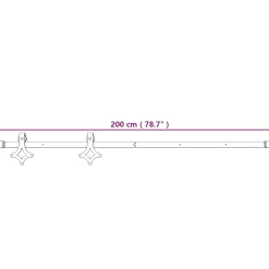vidaXL Schuifdeur 100 x 210 cm Massief Grenenhout (Niet-Behandeld)