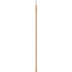 vidaXL Schuifdeur 61 x 198,5 cm Massief grenenhout Natuurlijk en Wit